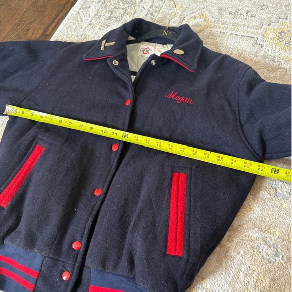 Vintage High School Varsity Bomber Jacket - Picture 7 of 10